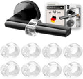 Türgriff-Schutzpuffer: aus Silikon, 8er Set, 18mm