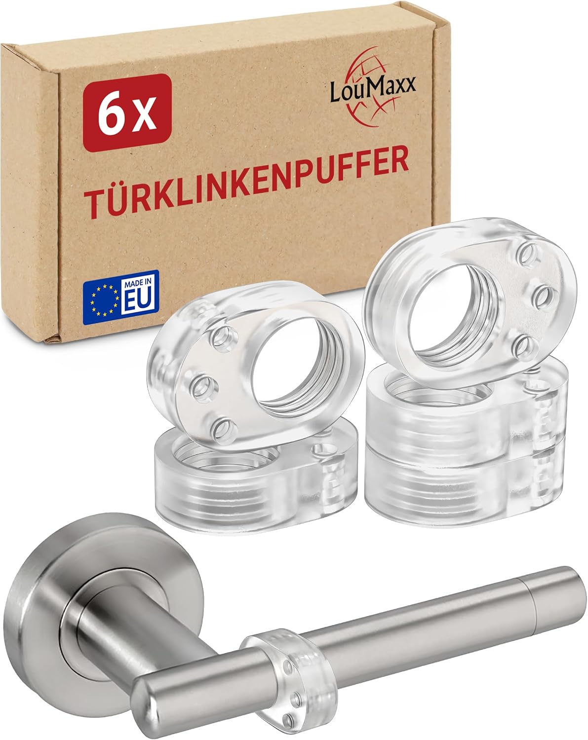 Türgriff-Schutzpuffer — 6er Set