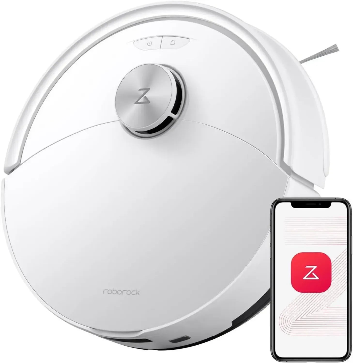 Roborock Q10 Saugroboter mit 10.000 Pa Saugleistung, Wischfunktion & Anti-Verhedderung, Automatische Teppicherkennung, Perfekt für Tierhaare und Hartböden