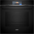 Siemens HB778G3B1 Einbau-Backofen, 60x60 cm, Pyrolyse, Hydrolyse, Smarte Funktionen, Air Fry, Farb-Touchscreen, 4D-Heißluft, Schwarz