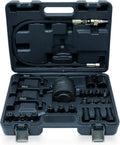CCLIFE Diesel Einspritzdüsen Abzieher Set, 24-teilig, Pneumatik Injektor Abzieher mit Adapter, passend für Bosch Delphi Denso Siemens